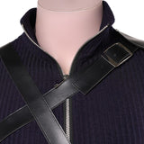 Cosplay Costume Cloud Final Fantasy VII : Advent Children Jeu Cosplay Tenue Noire Homme