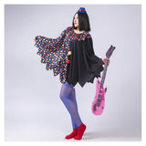 Cosplay Costume Clown Terrifier 4(2026) Film Cosplay Cape Noire Femme