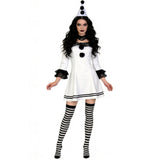 Cosplay Costume Clown Terrifier 4(2026) Film Cosplay Robe Noire et Blanche Femme