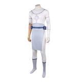 Cosplay Costume Conquest Viltrumite Invincible 4(2026) TV Cosplay Combinaison Grise+Ceinture Bleue Homme