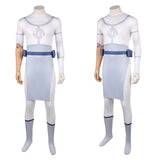 Cosplay Costume Conquest Viltrumite Invincible 4(2026) TV Cosplay Combinaison Grise+Ceinture Bleue Homme