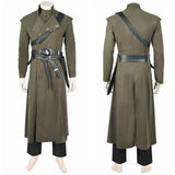 Cosplay Costume Corlys Velaryon The Sea Snake House of the Dragon 3(2026) Tenue Médiévale Verte Homme