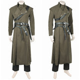 Cosplay Costume Corlys Velaryon The Sea Snake House of the Dragon 3(2026) Tenue Médiévale Verte Homme