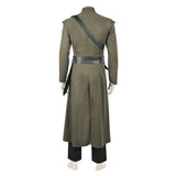 Cosplay Costume Corlys Velaryon The Sea Snake House of the Dragon 3(2026) Tenue Médiévale Verte Homme