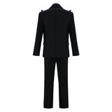 Cosplay Costume Crowley Good Omens 3(2026) Film Cosplay Tenue Noire Homme