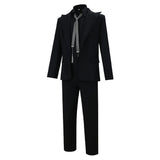 Cosplay Costume Crowley Good Omens 3(2026) Film Cosplay Tenue Noire Homme