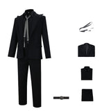 Cosplay Costume Crowley Good Omens 3(2026) Film Cosplay Tenue Noire Homme