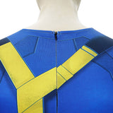Cosplay Costume Cyclops Avengers 5(2026) Film Cosplay Combinaison Bleue Homme