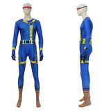 Cosplay Costume Cyclops Avengers 5(2026) Film Cosplay Combinaison Bleue Homme