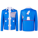 Cosplay Costume D Cyberpunk: Edgerunners 2(2026) TV Cosplay Veste Bleue Homme