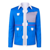 Cosplay Costume D Cyberpunk: Edgerunners 2(2026) TV Cosplay Veste Bleue Homme