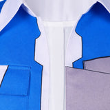 Cosplay Costume D Cyberpunk: Edgerunners 2(2026) TV Cosplay Veste Bleue Homme