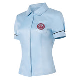 Cosplay Costume Daehan Uniforme Scolaire Teach You a Lesson(2026) TV Cosplay Chemise Bleue Femme