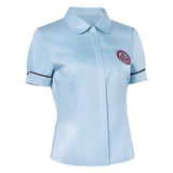 Cosplay Costume Daehan Uniforme Scolaire Teach You a Lesson(2026) TV Cosplay Chemise Bleue Femme