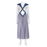 Cosplay Costume Daenerys Targaryen House of the Dragon 3(2026) TV Cosplay Robe Grise Femme