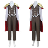 Cosplay Costume Damiane Crimson Desert(2026) Jeu Cosplay Tenue Grise Homme