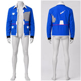 Cosplay Costume David Cyberpunk: Edgerunners 2(2026) Anime Cosplay Manteau Bleu Homme