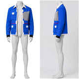 Cosplay Costume David Cyberpunk: Edgerunners 2(2026) Anime Cosplay Manteau Bleu Homme