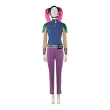 Cosplay Costume Devon Izara Maul: Seigneur de l'Ombre(2026) TV Cosplay Tenue Bleue et Violette avec Cape Femme