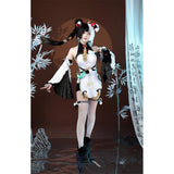 Cosplay Costume Dialyn Zenless Zone Zero Jeu Cosplay Robe Blanche Femme