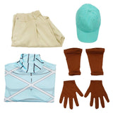 Cosplay Costume Diego Brando JJBA 7(2026) Anime Cosplay Tenue Bleue et Beige Homme