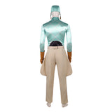 Cosplay Costume Diego Brando JoJo‘s Bizarre Adventure 7(2026) Anime Cosplay Tenue Verte et Marron Homme