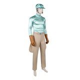 Cosplay Costume Diego Brando JoJo‘s Bizarre Adventure 7(2026) Anime Cosplay Tenue Verte et Marron Homme