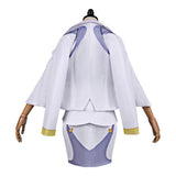 Cosplay Costume Domina Overwatch Jeu Cosplay Tenue Noire et Blanche Femme
