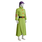 Cosplay Costume Dopey Blanche Neige Film Cosplay Tenue Verte Homme