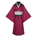 Cosplay Costume Douma Les Rôdeurs de la Nuit Anime Cosplay Kimono Rouge Homme