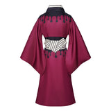 Cosplay Costume Douma Les Rôdeurs de la Nuit Anime Cosplay Kimono Rouge Homme