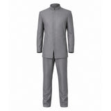 Cosplay Costume Dr. Evil Austin Powers Film Cosplay Tenue Grise Homme