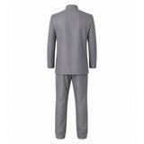 Cosplay Costume Dr. Evil Austin Powers Film Cosplay Tenue Grise Homme