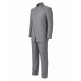Cosplay Costume Dr. Evil Austin Powers Film Cosplay Tenue Grise Homme