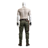 Cosplay Costume Dr. Smolder Bravestone Jumanji: Open World(2026) Film Cosplay Tenue Beige et Verte Homme