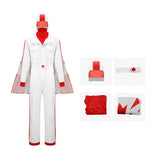 Cosplay Costume Duke Caboom Film Cosplay Combinaison Blanche Homme