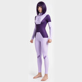 Cosplay Costume Dupli-Kate Invincible 4(2026) TV Cosplay Combinaison Violette Femme