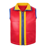 Cosplay Costume Dustin Henderson Stranger Things: Tales from '85(2026) TV Cosplay Gilet Rouge Enfant