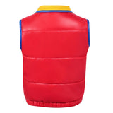 Cosplay Costume Dustin Henderson Stranger Things: Tales from '85(2026) TV Cosplay Gilet Rouge Enfant