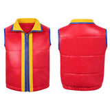 Cosplay Costume Dustin Henderson Stranger Things: Tales from '85(2026) TV Cosplay Gilet Rouge Enfant