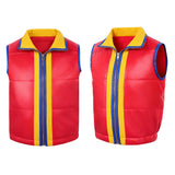 Cosplay Costume Dustin Henderson Stranger Things: Tales from '85(2026) TV Cosplay Gilet Rouge Enfant