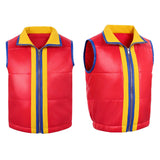 Cosplay Costume Dustin Henderson Stranger Things: Tales from '85(2026) TV Cosplay Gilet Rouge Enfant