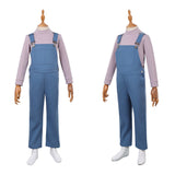 Cosplay Costume Eleven Stranger Things: Tales from '85(2026) TV Cosplay Tenue Bleue et Violette Enfant