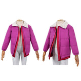 Cosplay Costume Eleven Stranger Things: Tales from '85(2026) TV Cosplay Veste Violette Femme