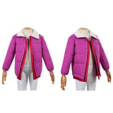 Cosplay Costume Eleven Stranger Things: Tales from '85(2026) TV Cosplay Veste Violette Femme