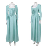 Cosplay Costume Elizabeth Swann Pirates of The Caribbean Film Robe Verte Femme