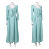 Cosplay Costume Elizabeth Swann Pirates of The Caribbean Film Robe Verte Femme