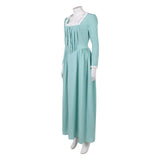 Cosplay Costume Elizabeth Swann Pirates of The Caribbean Film Robe Verte Femme