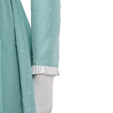 Cosplay Costume Elizabeth Swann Pirates of The Caribbean Film Robe Verte Femme