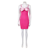 Cosplay Costume Elle Woods La Revanche d'Une Blonde Film Cosplay Robe Rose Femme